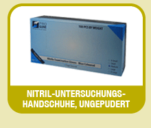 Nitril-Untersuchungshandschuhe, ungepudert
